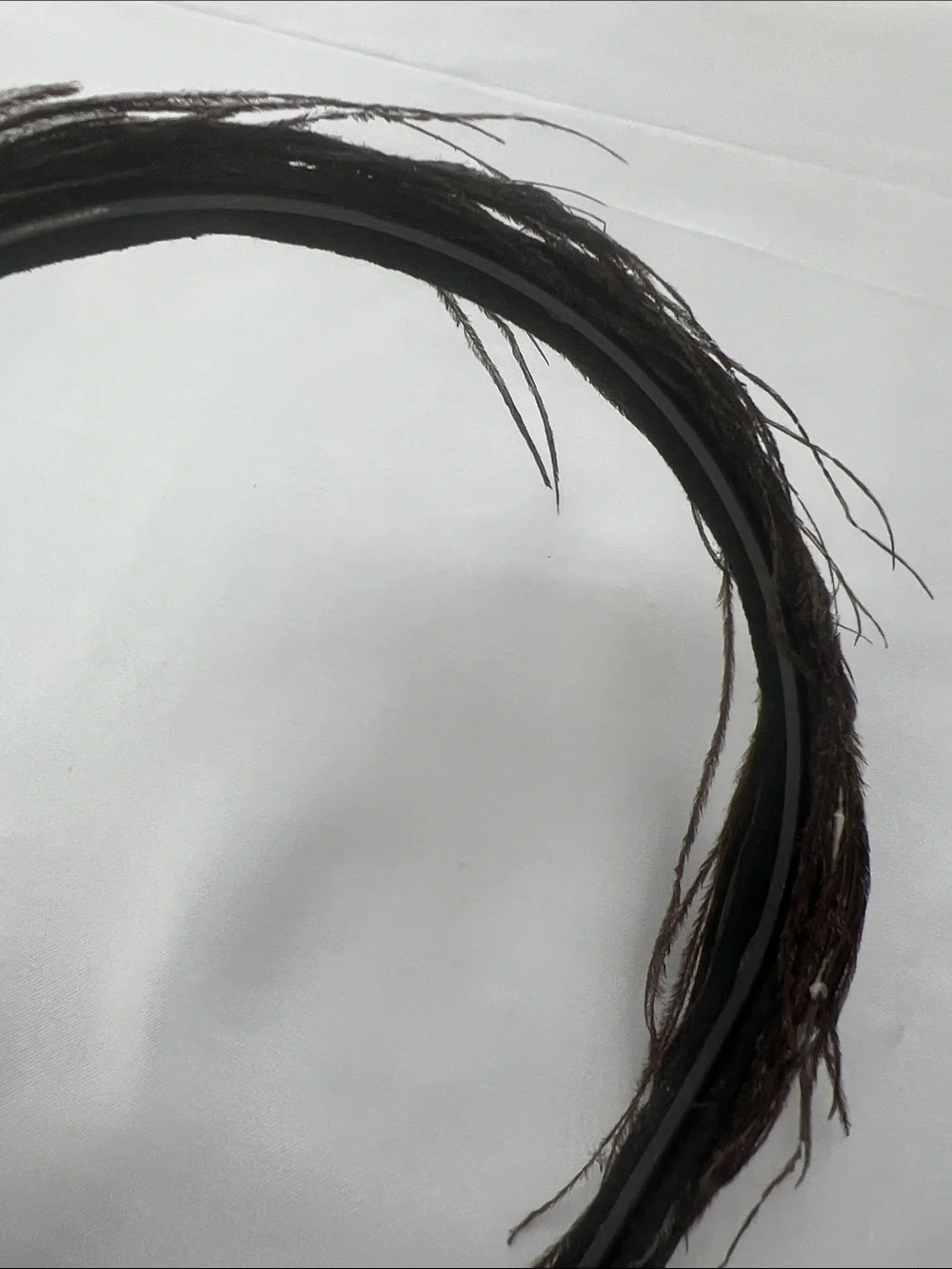 Feather Embellished Headband in Brown and Black Women’s Hair Accessory set of 2